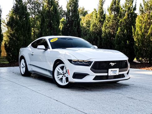 Used 2024 Ford Mustang Coupe w/ Wheel & Stripe Package RWD image 2