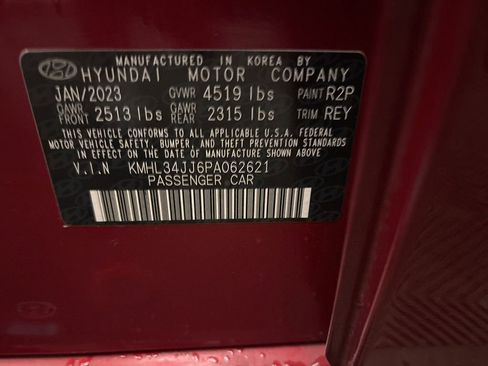 Certified 2023 Hyundai Sonata SEL image 13