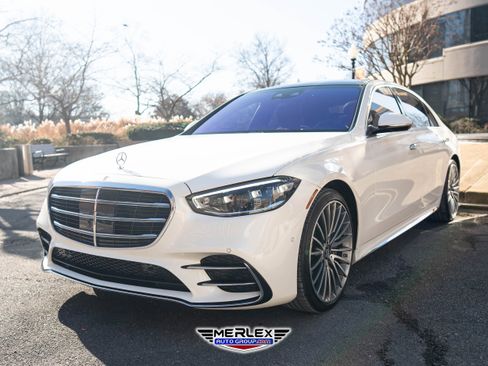 Used 2021 Mercedes-Benz S 580 580 4MATIC image 3