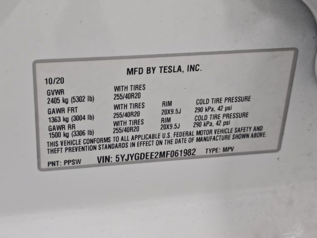 Used 2021 Tesla Model Y Long Range AWD/4WD image 26