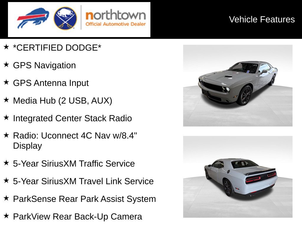 Certified 2021 Dodge Challenger SXT w/ Driver Convenience Group AWD/4WD image 4