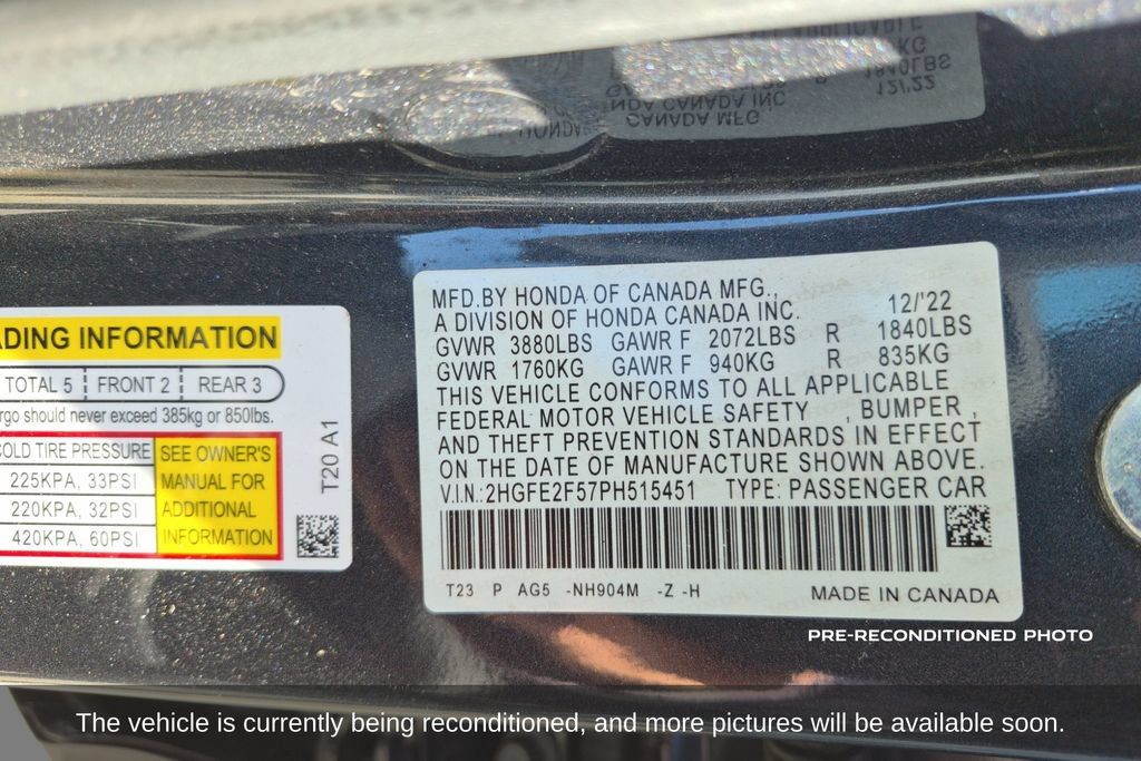 Used 2023 Honda Civic Sport image 17