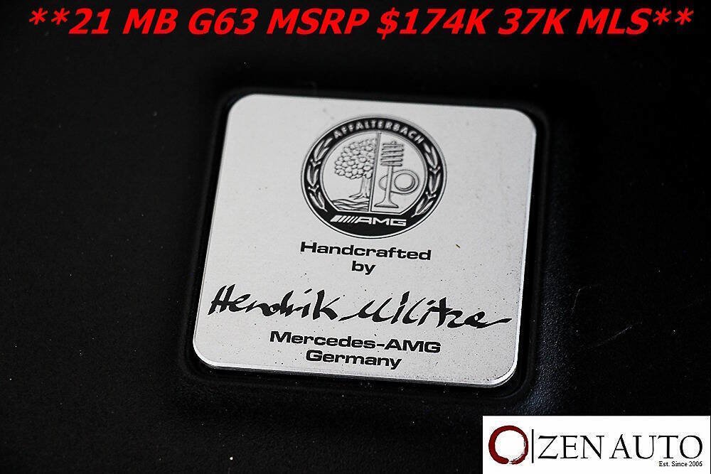 Used 2021 Mercedes-Benz G 63 AMG 4MATIC image 67