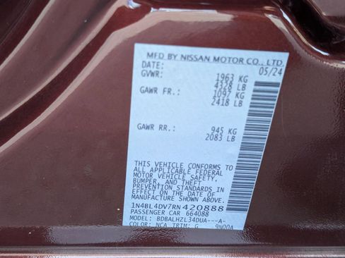 Used 2024 Nissan Altima 2.5 SV image 22