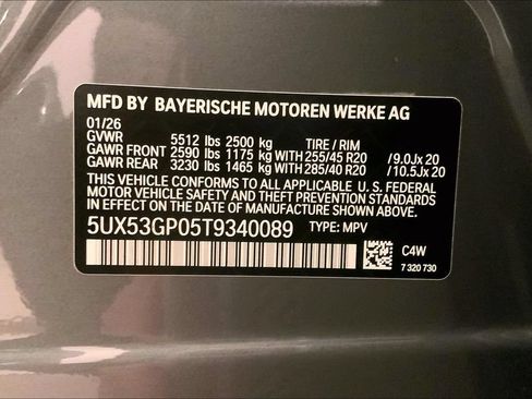 New 2026 BMW X3 xDrive30i w/ Premium Package AWD/4WD image 10