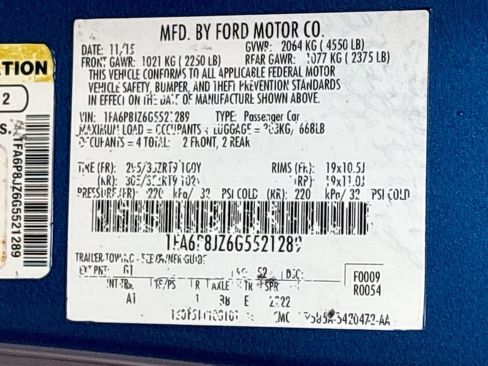 Used 2016 Ford Mustang Shelby GT350 w/ Track Package RWD image 31