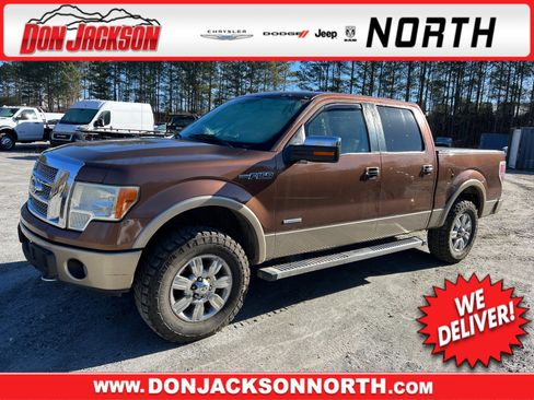 Used 2011 Ford F150 Lariat w/ Lariat Chrome Pkg image 1