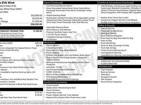 Certified 2024 Kia EV6 Wind w/ Wind Technology Package AWD/4WD image 26