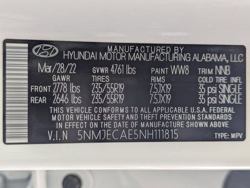 Used 2022 Hyundai Tucson Limited image 29