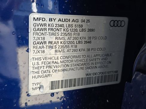 Used 2025 Audi Q3 2.0T Premium w/ Convenience Package image 39