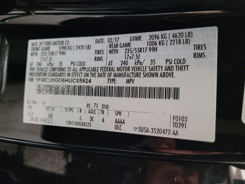 Used 2017 Ford Escape SE w/ Equipment Group 201A FWD image 33