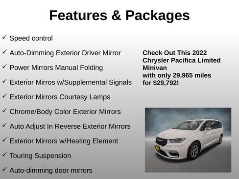 Used 2022 Chrysler Pacifica Limited image 25