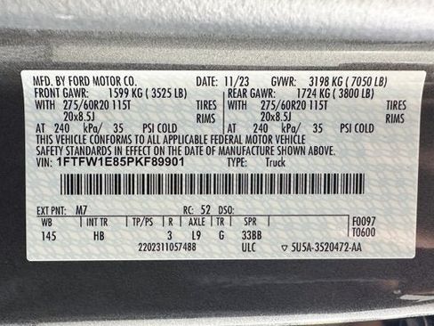 Used 2023 Ford F150 Lariat AWD/4WD image 14