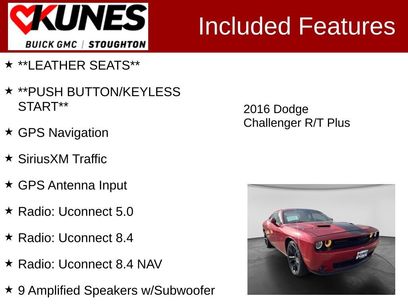 Used 2016 Dodge Challenger R/T Plus