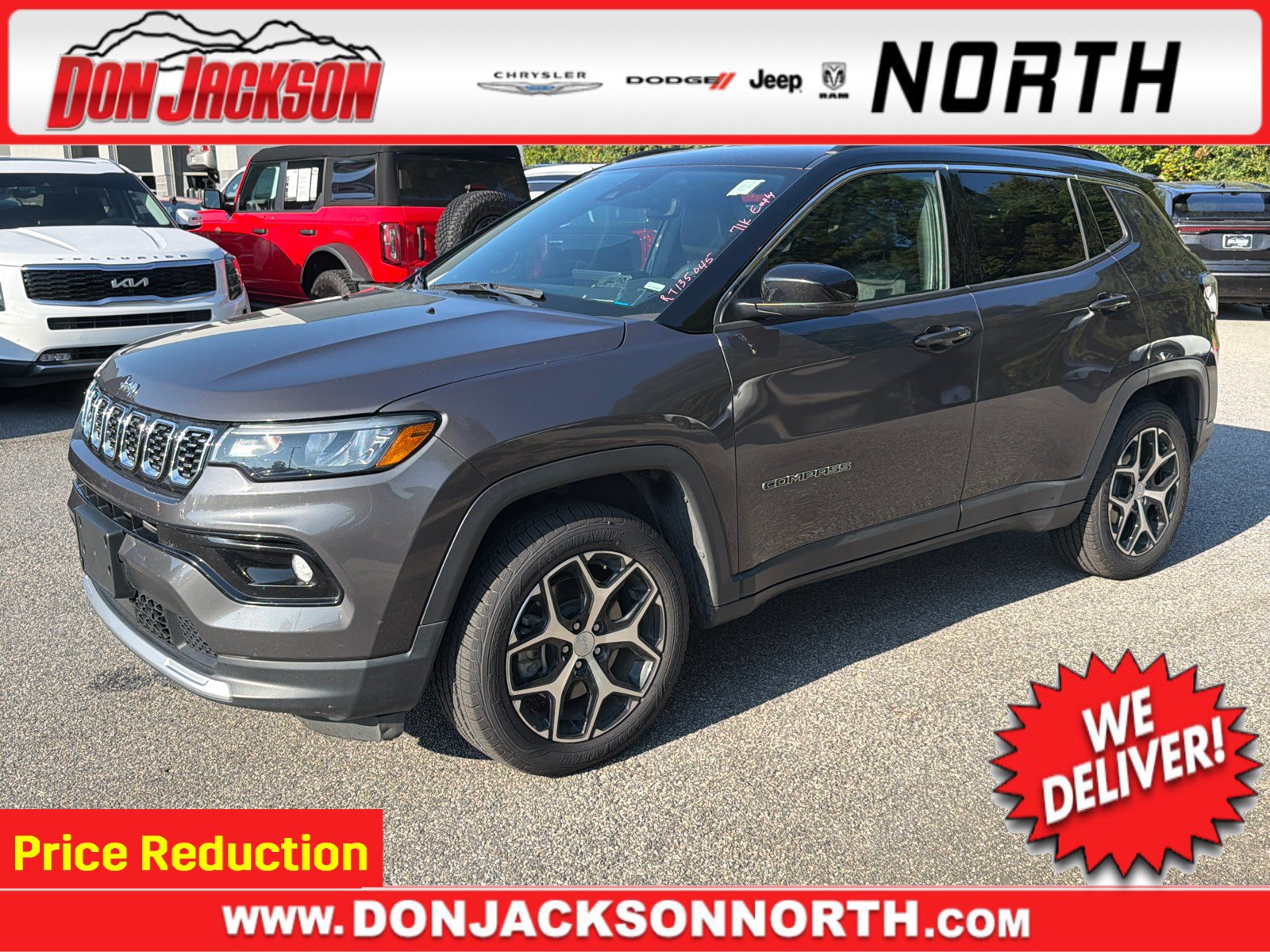 Used 2024 Jeep Compass Limited AWD/4WD image 1