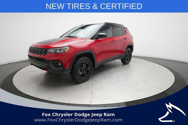 Certified 2023 Jeep Compass Trailhawk AWD/4WD image 1
