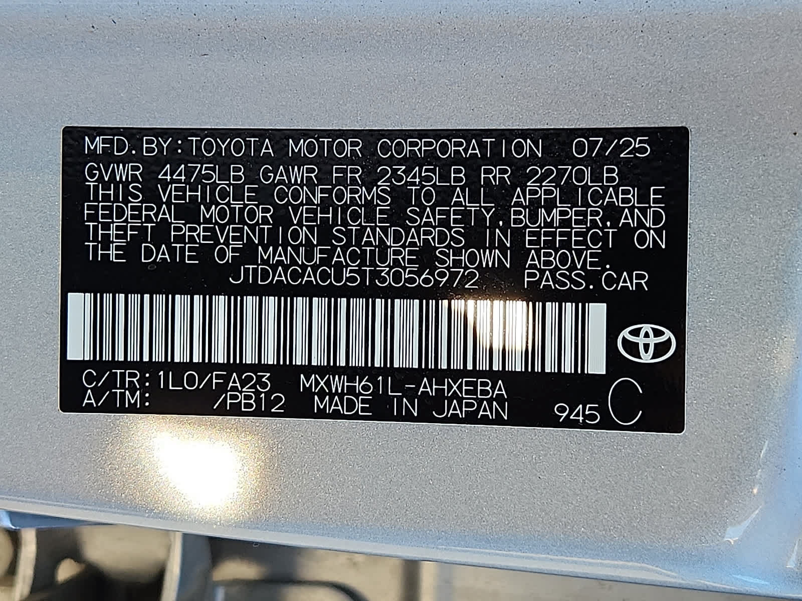 Used 2026 Toyota Prius Plug-In Hybrid FWD image 28