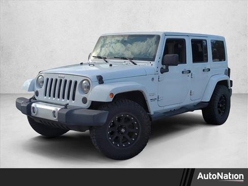 Used 2015 Jeep Wrangler Unlimited Sahara w/ Max Tow Package image 1
