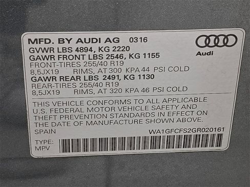 Used 2016 Audi Q3 2.0T Prestige w/ Prestige Package image 39