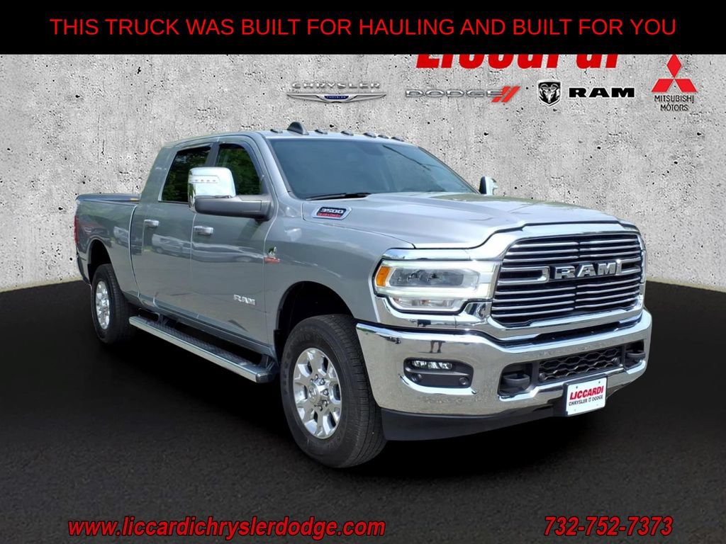 Used 2024 RAM 3500 Laramie w/ Chrome Bumper Package AWD/4WD image 1