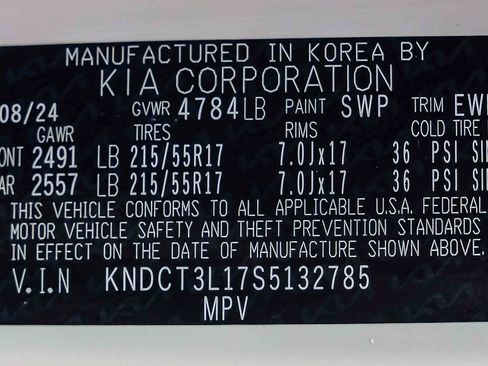 Certified 2025 Kia Niro Wave w/ Wave Preserve Package FWD image 27