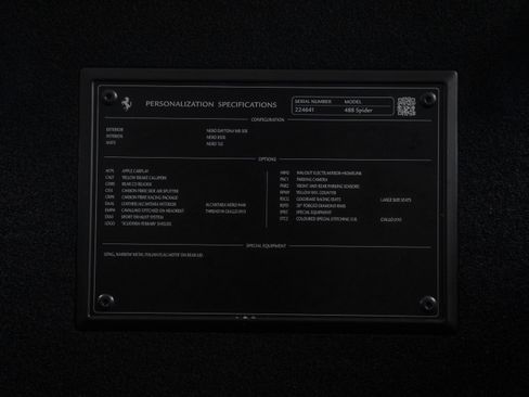 Certified 2017 Ferrari 488 Spider RWD image 49