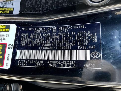 Used 2026 Toyota Camry SE w/ Convenience Package image 33