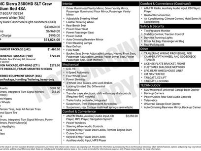 Used 2010 GMC Sierra 2500 SLT w/ Entertainment Package