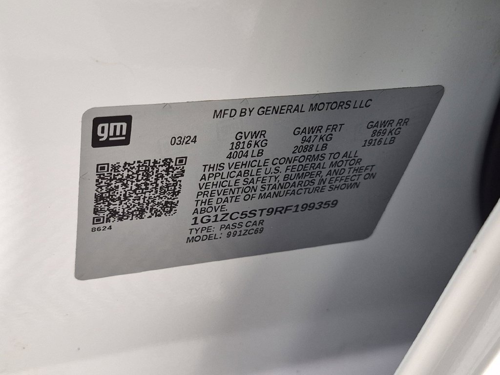 Certified 2024 Chevrolet Malibu LS w/ Driver Confidence Package FWD image 40