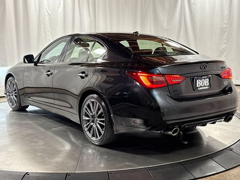 Used 2023 INFINITI Q50 Red Sport 400 w/ Black Opal Edition AWD/4WD image 9