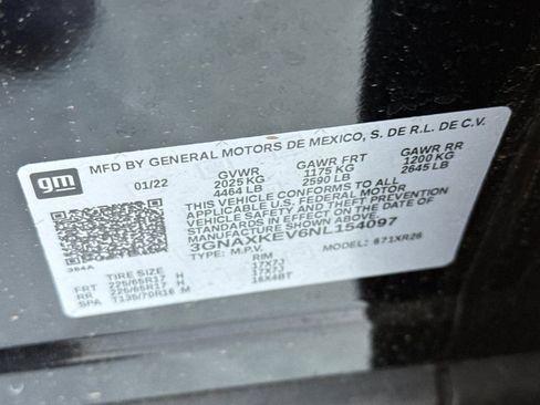 Certified 2022 Chevrolet Equinox LT image 34