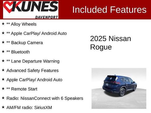 Certified 2025 Nissan Rogue SV FWD image 2