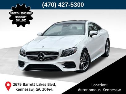 Used 2018 Mercedes-Benz E 400 Coupe