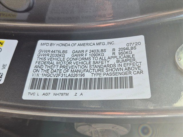 Used 2020 Honda Accord Sport image 16