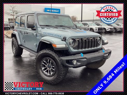 Used 2024 Jeep Wrangler Unlimited Rubicon 4xe image 1