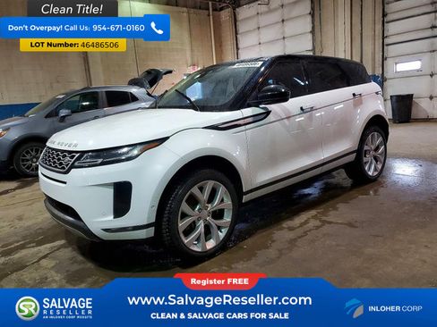 Used 2020 Land Rover Range Rover Evoque SE image 1