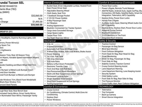 Used 2025 Hyundai Tucson SEL image 41