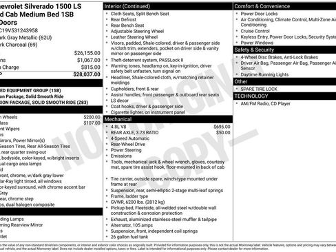 Used 2003 Chevrolet Silverado 1500 LS RWD image 3