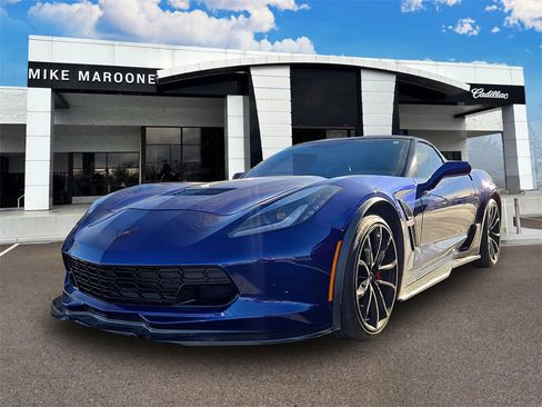 Used 2017 Chevrolet Corvette Grand Sport w/ Grand Sport Heritage Package image 1