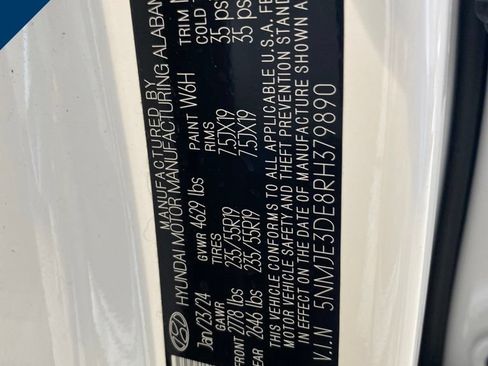 Certified 2024 Hyundai Tucson Limited FWD image 56