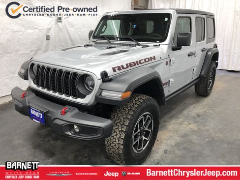 Certified 2024 Jeep Wrangler Unlimited Rubicon w/ Convenience Group AWD/4WD image 1