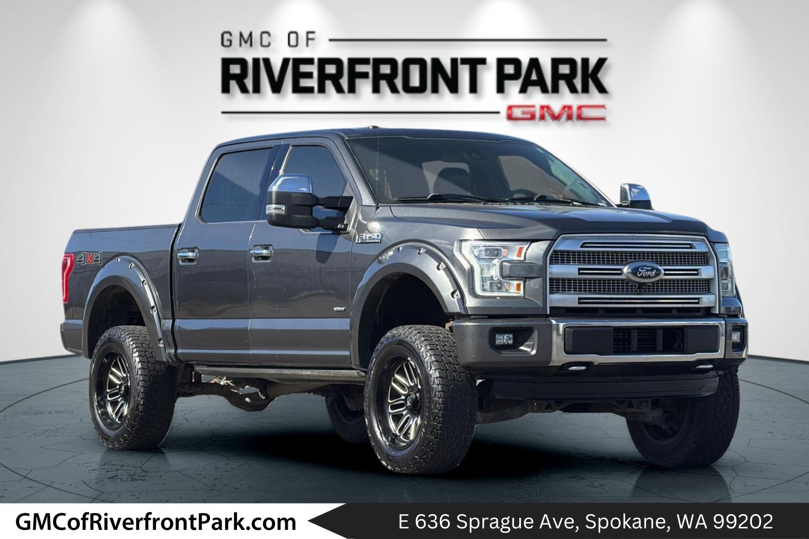 Used 2015 Ford F150 Platinum w/ Technology Package AWD/4WD image 1