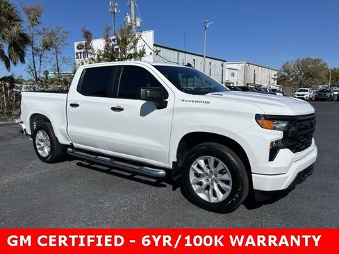 Certified 2025 Chevrolet Silverado 1500 Custom image 1