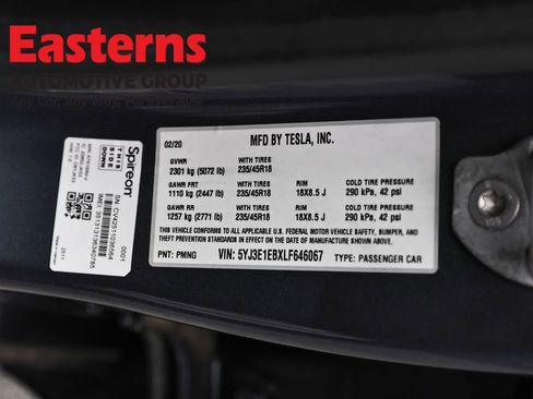 Used 2020 Tesla Model 3 Long Range AWD/4WD image 29