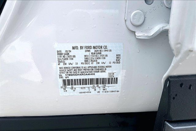 Used 2024 Ford Explorer XLT w/ Equipment Group 202A AWD/4WD image 30