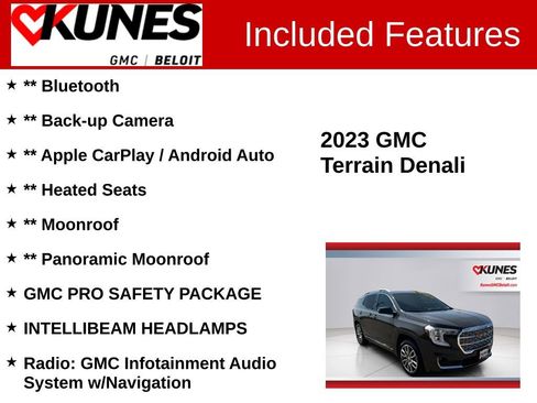 Used 2023 GMC Terrain Denali image 2