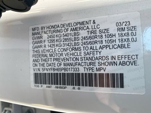 Certified 2023 Honda Passport TrailSport image 39