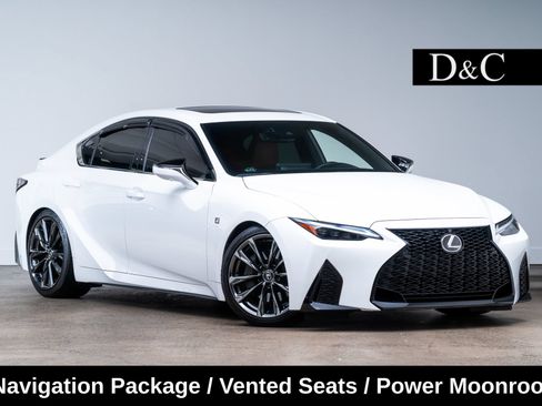 Used 2024 Lexus IS 350 F Sport w/ Navigation Package AWD/4WD image 1