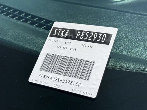 Used 2024 Ford Edge SEL AWD/4WD image 34