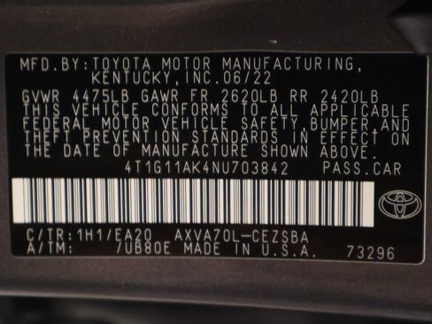 Used 2022 Toyota Camry SE FWD image 17